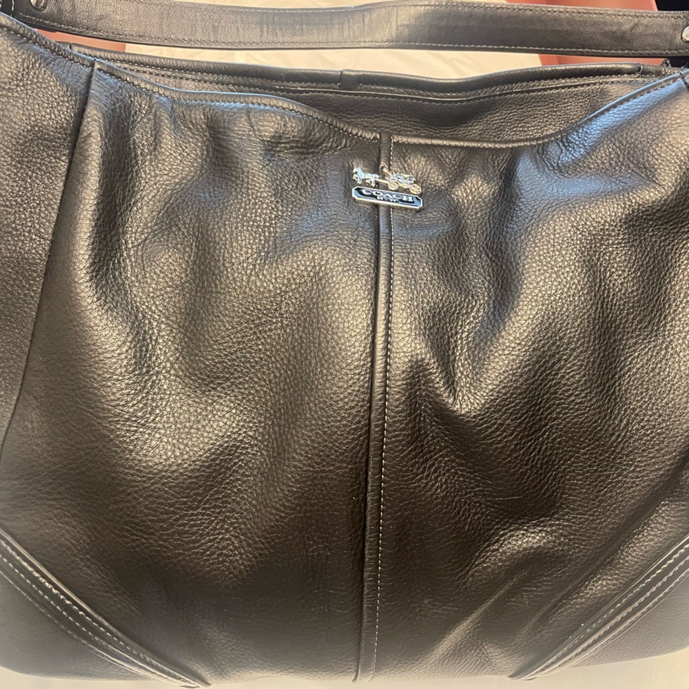 Black Leather Women’s COACH Bag